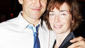 In real life, Julianne Nicholson is married to theater fave Jonathan Cake.