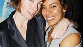 A nice shot of stage besties Julianne Nicholson and Eisa Davis.