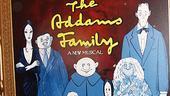 Addams Family Chicago opening – poster