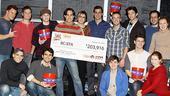Once again, Altar Boyz proves it&rsquo;s a show with soul. The proof is in this generous check for funds raised for Broadway Cares/Equity Fights AIDS.