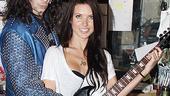 Audrina Patridge and Ryan Cabrera at Rock of Ages – Constantine Maroulis – Audrina Patridge (guitar)