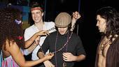 Josh Groban at Hair – Sasha Allen – Gain Creel - Josh Groban – Will Swenson (beads)