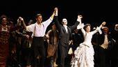 Take a bow, Ryan Silverman (Raoul), John Cudia (the Phantom) and Jennifer Hope Wills (Christine).