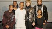 Elijah is joined for the day by Make-a-Wish CEO Pat Clemency, as well as brother Emanuel, mom Palmaria, dad Anthony and sister Antonette.