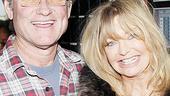 This celebrity couple truly enjoys the theater. Come back to Broadway soon, Kurt and Goldie!
