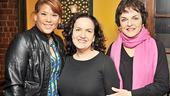Original cast members Doreen Montalvo, Olga Merediz and Priscilla Lopez wouldn&rsquo;t miss the chance to fete their show&rsquo;s new star.
