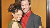 Speaking of adorable couples, say hello to leading lady Marcy Harriell and her hubby, actor Robert.