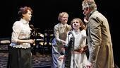 Alison Pill as Annie Sullivan, Jennifer Morrison as Kate Keller, Abigail Breslin as Helen Keller and Matthew Modine as Captain Keller in The Miracle Worker.