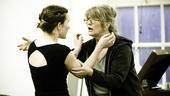 The Glass Menagerie Rehearsal – Keira Keeley – Judith Ivey – fight