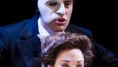 Ramin Karimloo as The Phantom and Sierra Boggess as Christine Daae in Love Never Dies.