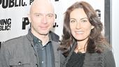 Recent In the Next Room or The Vibrator Play co-stars Michael Cerveris and Laura Benanti are also Public alums of productions like Road Show and Why Torture Is Wrong..., respectively.