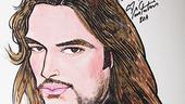 Constantine Maroulis at Sardi's - The Portrait