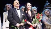 Headliners Nathan Lane and Bebe Neuwirth revel in the opening night spotlight. Bravo!
