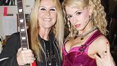 New Rock of Ages star Emily Padgett continues to up her rock street cred with a glowing endorsement from Lita Ford.