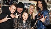 Star Constantine Maroulis fits right in with Jim Gillete, Lita Ford and the rest of family.