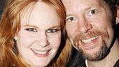 No trouble in Paradise here! Stars Kate Baldwin and Shuler Hensley are ecstatic to celebrate their London opening.