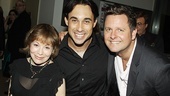 Cast members Alice Playten (love her!), Ryan Duncan and Edward Staudenmayer are all smiles at their opening bash.