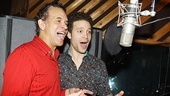 Women on the Verge Recording Session – Brian Stokes Mitchell – Justin Guarini (recording)