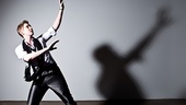 Justin Bohon photographed exclusively for Broadway.com by Matthew Murphy