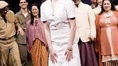 Laura Osnes in South Pacific – curtain