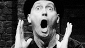 Jamie Jackson lets out a scream during pre-show rehearsal. 