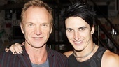 Josh Kobak, who understudies as the sinister St. Jimmy, got to step into the role for the night…with Sting in the audience!