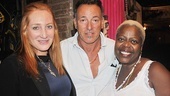 Springsteen and his wife, musician Patti Scialfa, get close with Fela! matriarch Lillias White. 