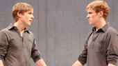 Zachary Booth as OTTO and Preston Sadleir as otto in Me, Myself & I.