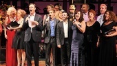 The cast of the 16th Nothing Like a Dame concert gathers onstage for a rousing finale.