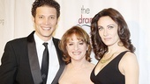 Drama League honoree Patti LuPone is sandwiched by her Women on the Verge of a Nervous Breakdown castmates Justin Guarini (who sang “As Long as She Needs Me”) and Laura Benanti (who sang “Everything’s Coming Up Patti”). 