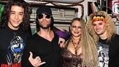 Rock of Ages – Criss Angel Visit - Dan Domenech – Criss Angel – Michele Mais– Jeremy Woodard