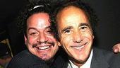 Rent hair and make-up guru David Santanawith producer Allan Gordon.