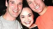 Panaro, Hanson and Cudiasmile for the camera.