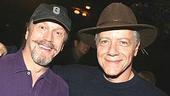 Original cast members George Lee Andrewsand Jeff Keller, who play Monsieurs Andre and Firmin.