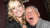 Mel Brooks with long-running Ulla Angie Schworer.