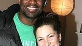 Brian McKnight and Shoshana Bean.