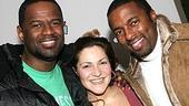 McKnight and Bean share music manager Silas White (right).