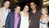 Amazingly, Sutton Foster prepped for her star turn while doing eight shows a week of Trust at Second Stage. Naturally, her off-Broadway co-stars Zach Braff, Bobby Cannavale and Ari Graynor cheered for Sutton and Seth Rudetsky on their night off.