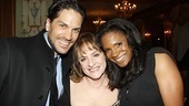Priscilla headliner Will Swenson supports Patti LuPone and his sweetheart, Audra McDonald, who sang “There’s a Parade in Town” from Anyone Can Whistle. The ladies later wowed the crowd with a duet of “Happy Days Are Here Again” (Audra) and “Get Happy” (Patti). 