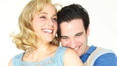 Betsy Wolfe as Beth Shepard and Colin Donnell as Franklin Shepard in Merrily We Roll Along.