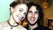 Little Women lead Sutton Foster with Josh Groban. The two starred together in last year's Chess concert.