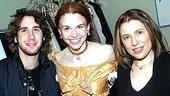 Speaking of chess...Josh Groban, Sutton Foster and Olympic chess champ Susan Polgar.