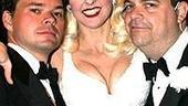 Cute co-stars Hunter Foster, Angie Schworer and Brad Oscar.