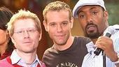 Old Rent buds Anthony Rapp, Adam Pascal and Jesse L. Martin.