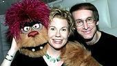 A collaboration made in heaven:Trekkie Monster, Jennifer Barnhart and Rick Lyon.