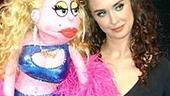 A glitzy Lucy T. Slut is ready to show castmember Brynn O'Malley around town.