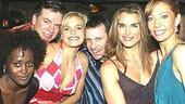 Brooke Shields in Chicago - Brooke and gang