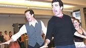 White Christmas Press Event 2005 - Jeffry Denman - Brian d'Arcy James (stage)