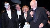 Phantom Record Breaking Party - Hal Prince (curtain)