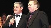 Phantom Record Breaking Party - Cameron Mackintosh - Andrew Lloyd Webber (curtain)